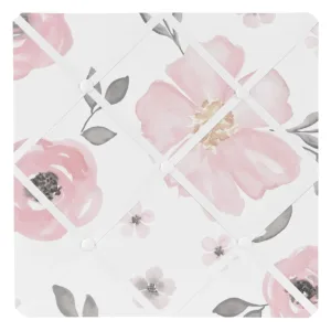 pink floral memo board 1