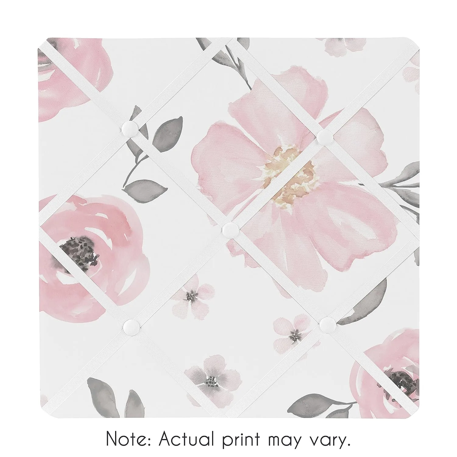 pink floral memo board 4