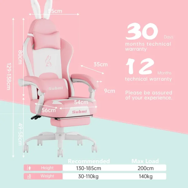 pink gaming chair 3