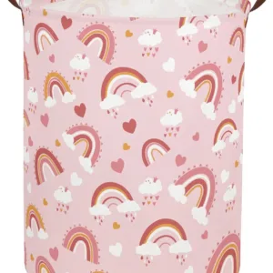 pink laundry basket 1