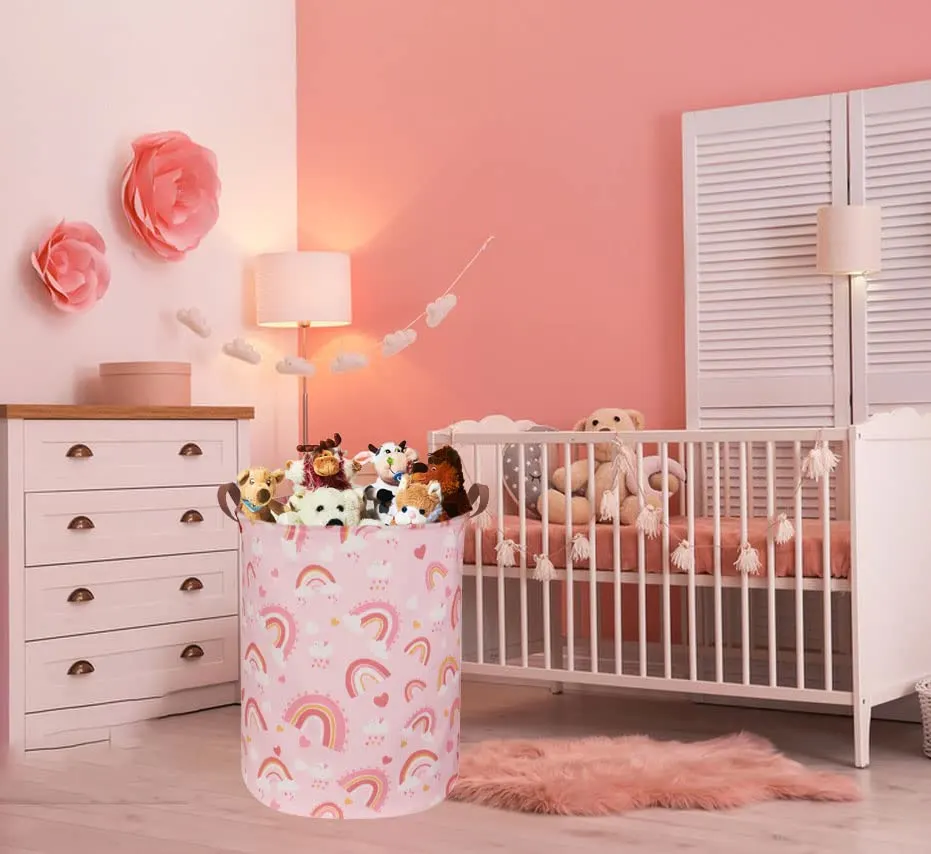pink laundry basket 3