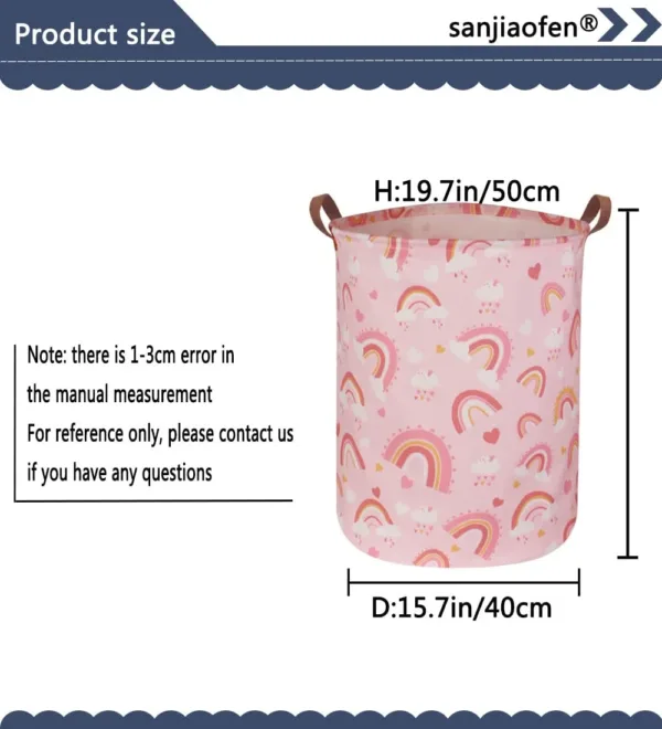 pink laundry basket 6