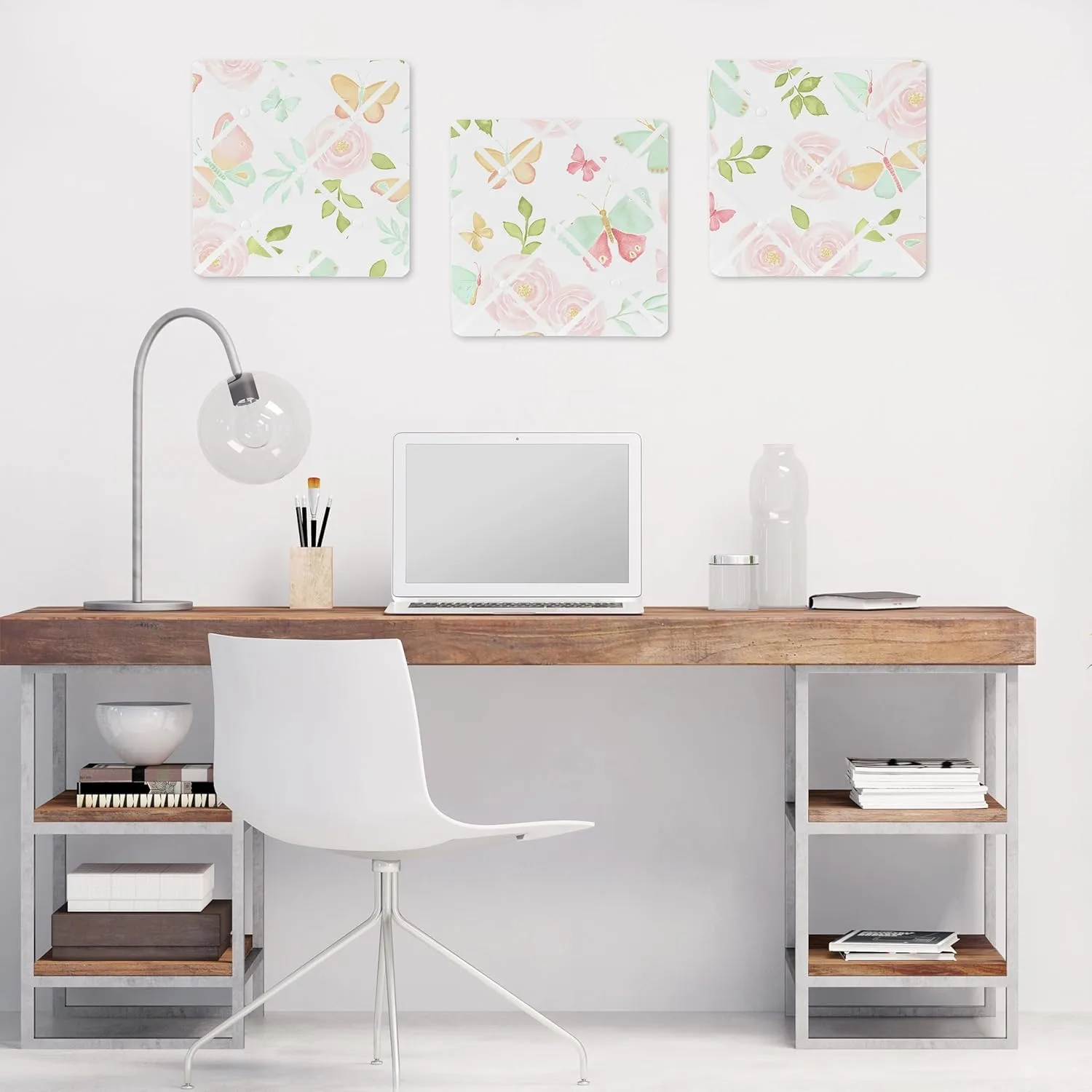 pink rose photo board 2