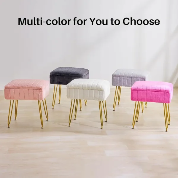 pink vanity stool 7