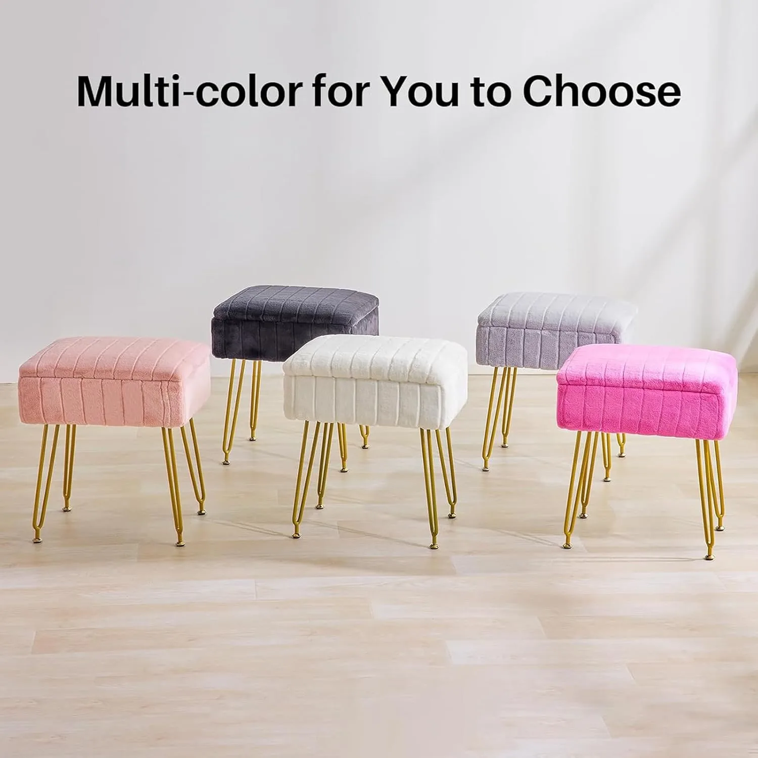 pink vanity stool 7