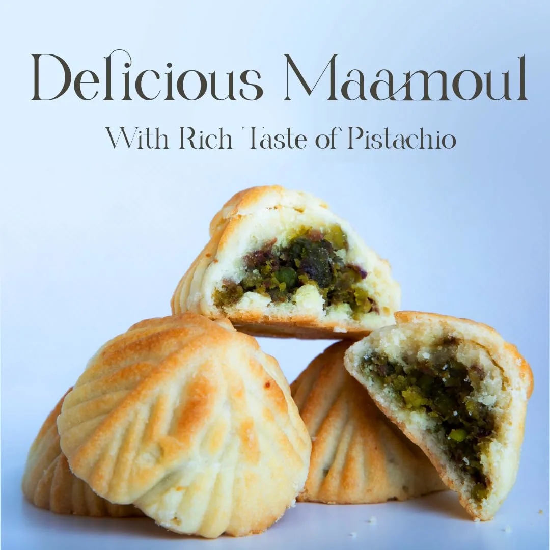 pistachio maamoul arabic sweets 2