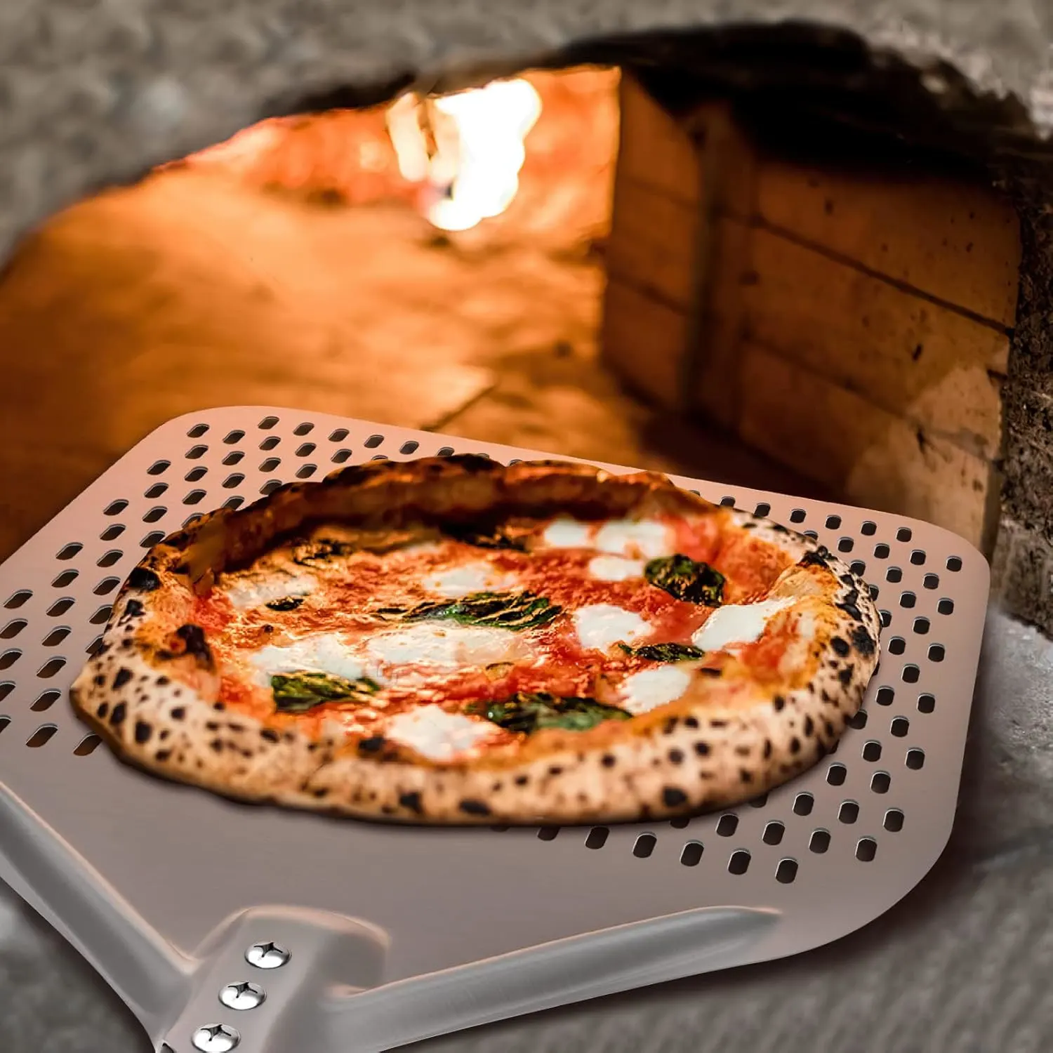 pizza peel perforated 5