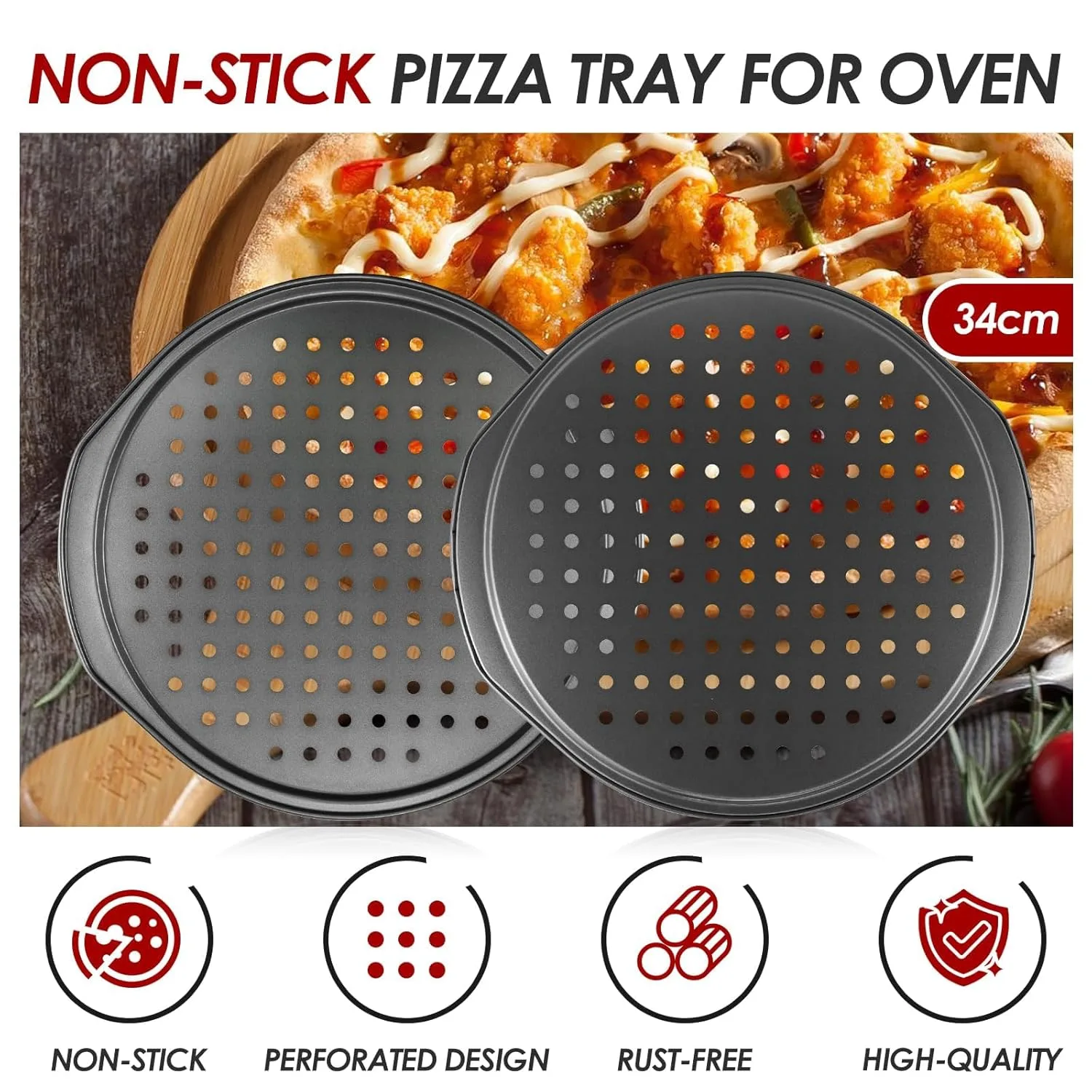 pizza tray nonstick 2