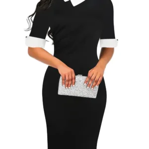 plaid floral sheath dress 1