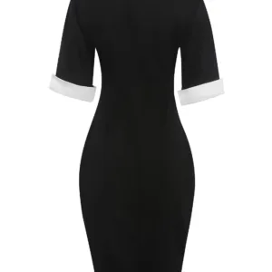 plaid floral sheath dress 5