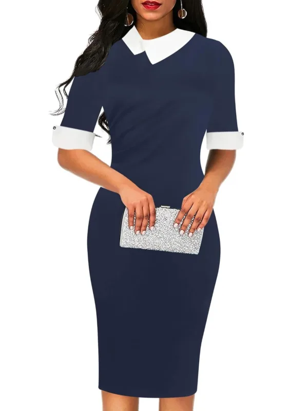 plaid floral sheath dress 6