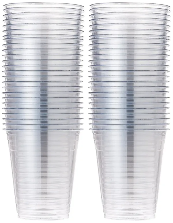 plastic cups clear 1