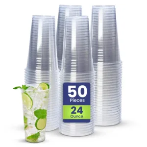 plastic cups clear 5