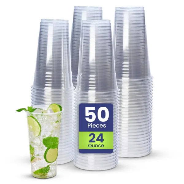 plastic cups clear 5