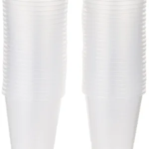 plastic cups disposable clear 1