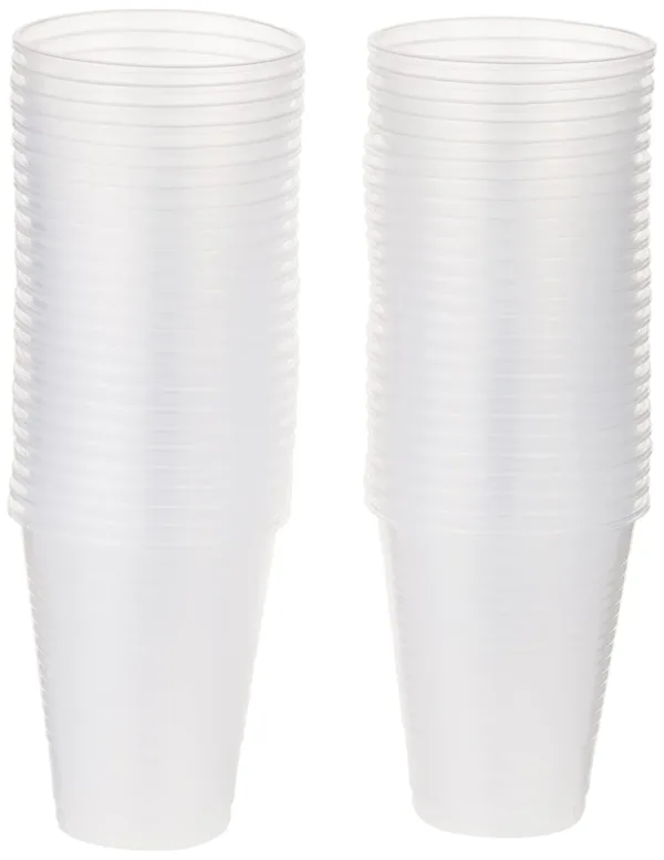 plastic cups disposable clear 1