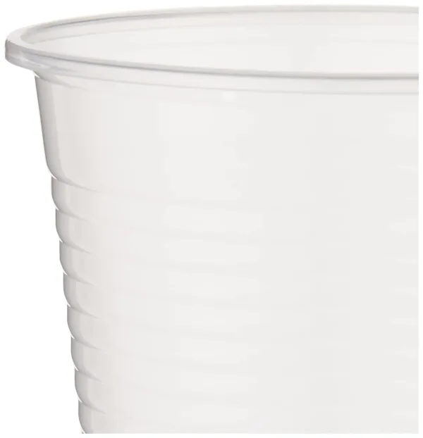 plastic cups disposable clear 4