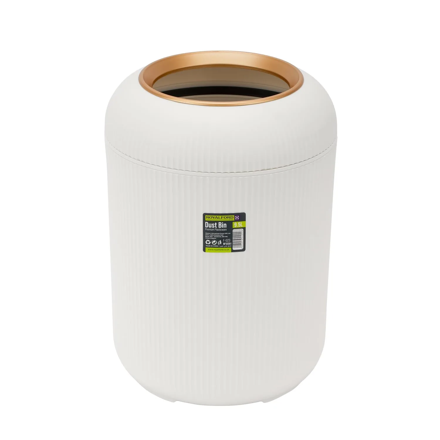 plastic round waste bin 1