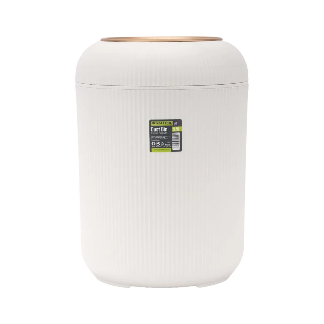 plastic round waste bin 2