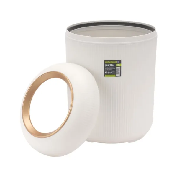 plastic round waste bin 6