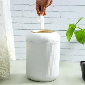 plastic round waste bin 7