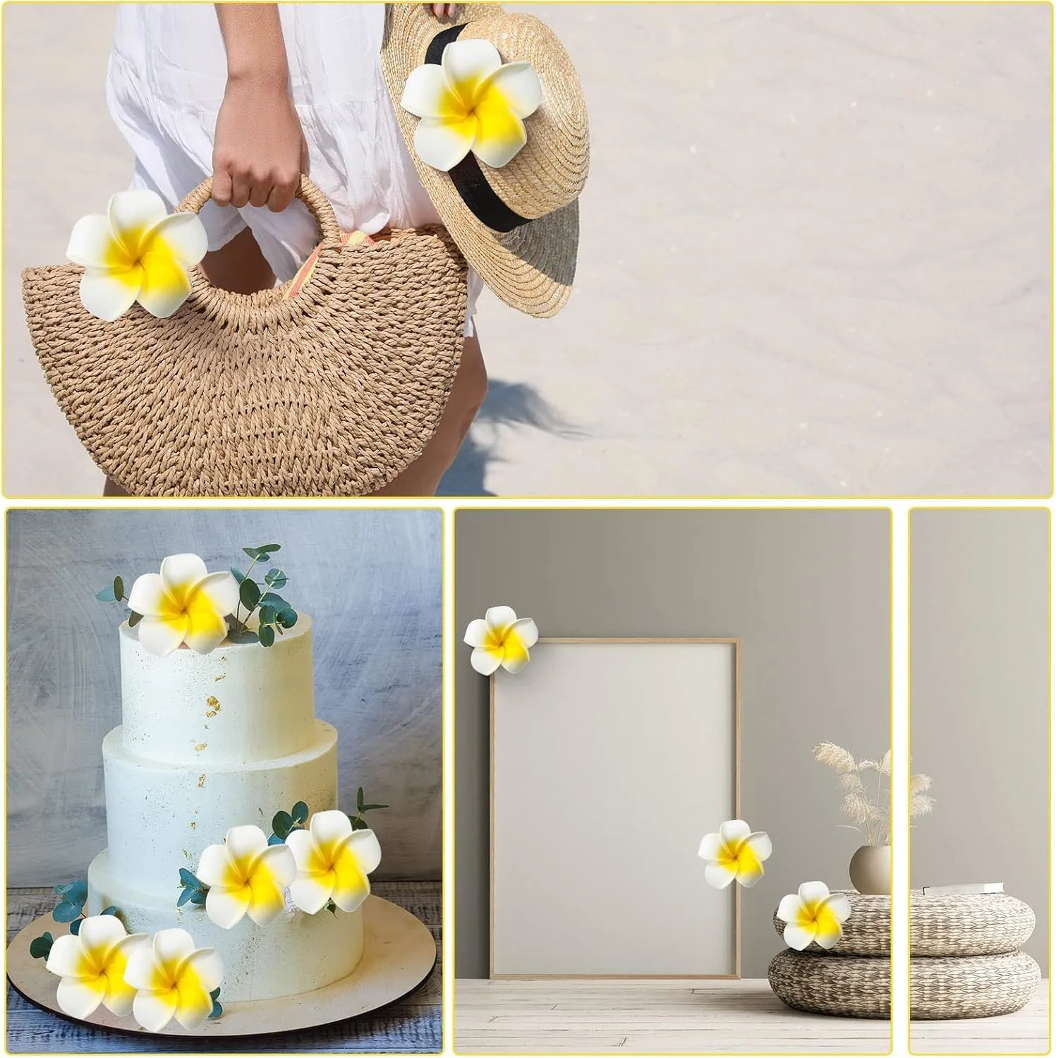 plumeria flowers artificial 6