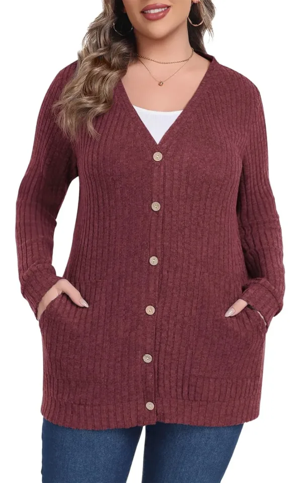plus size cardigan sweaters 4