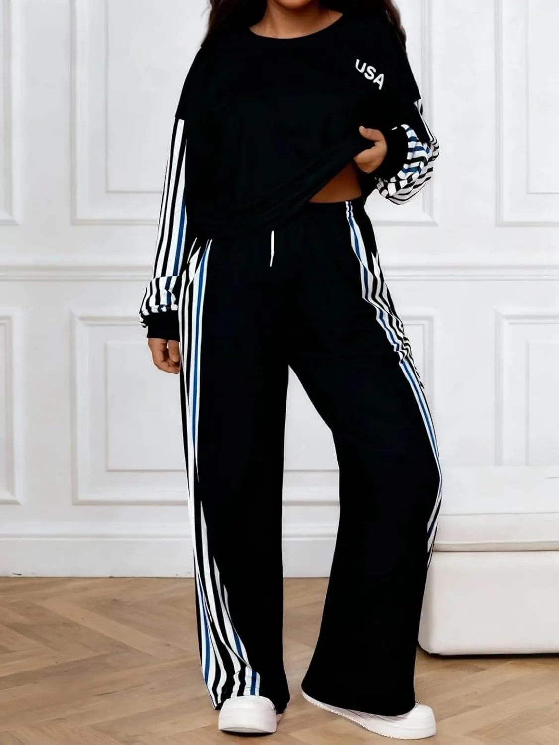 plus size tracksuit set 1