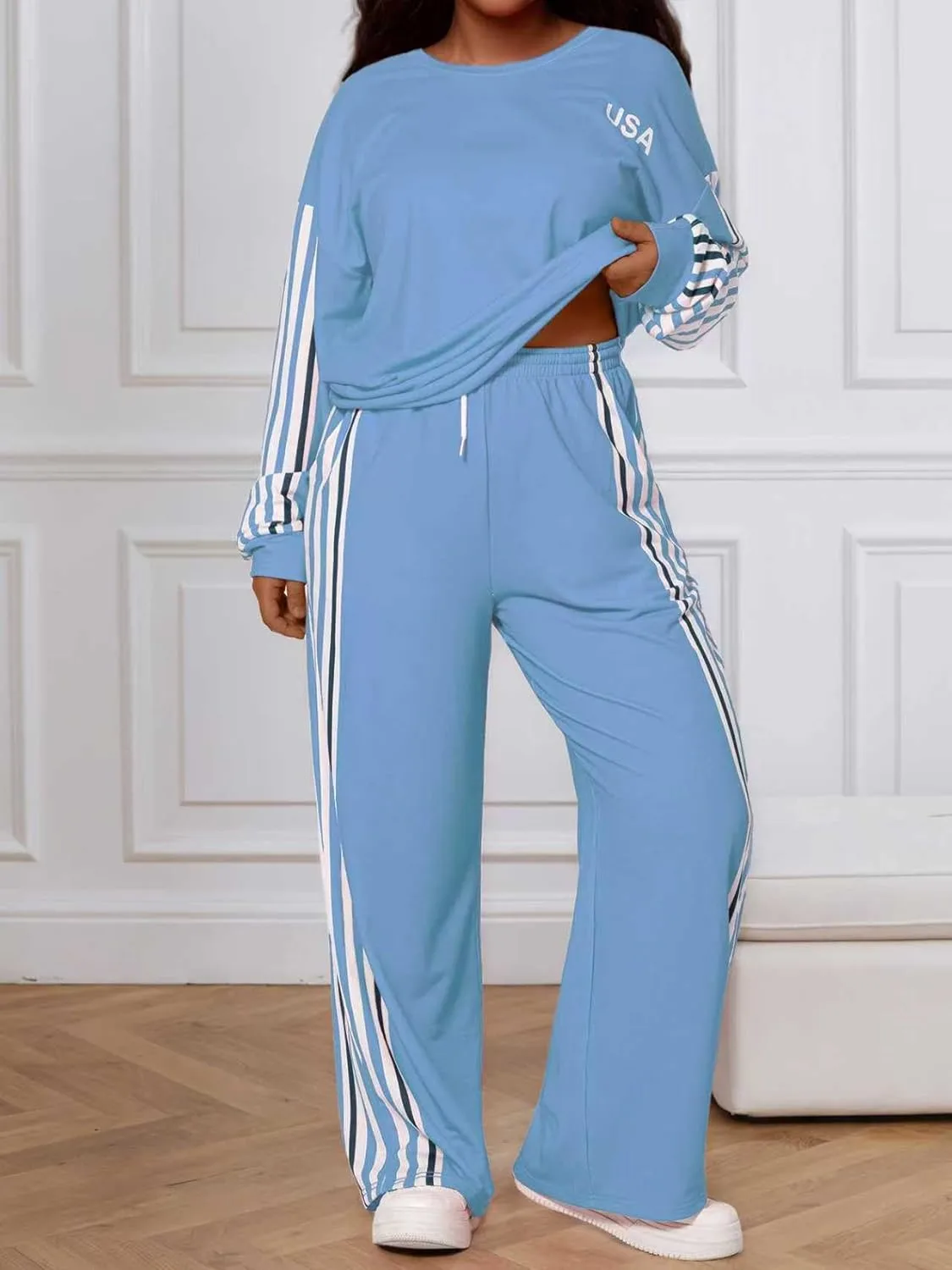 plus size tracksuit set 3