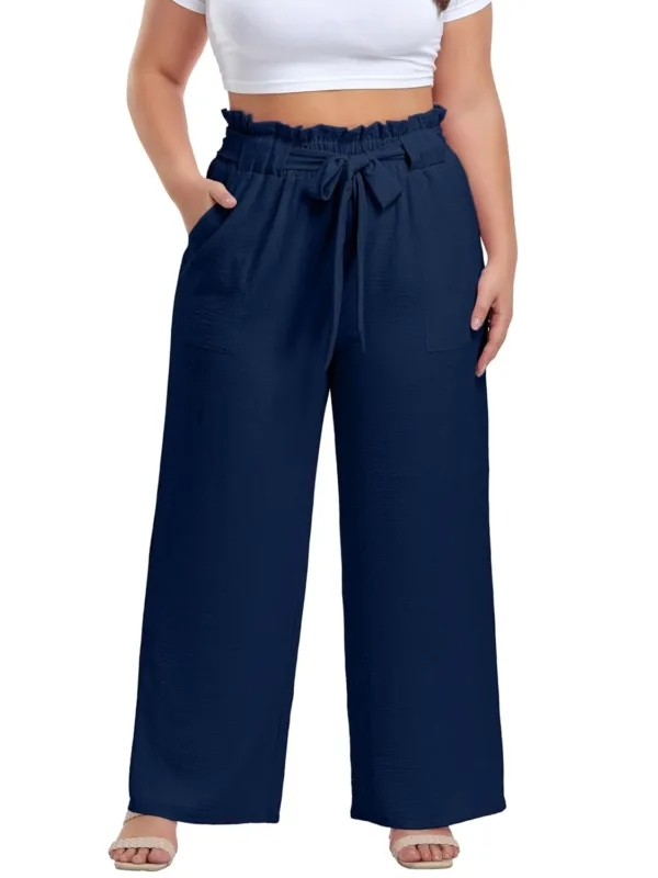 plus size wide pants 1