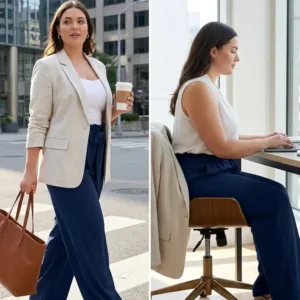 plus size wide pants 3