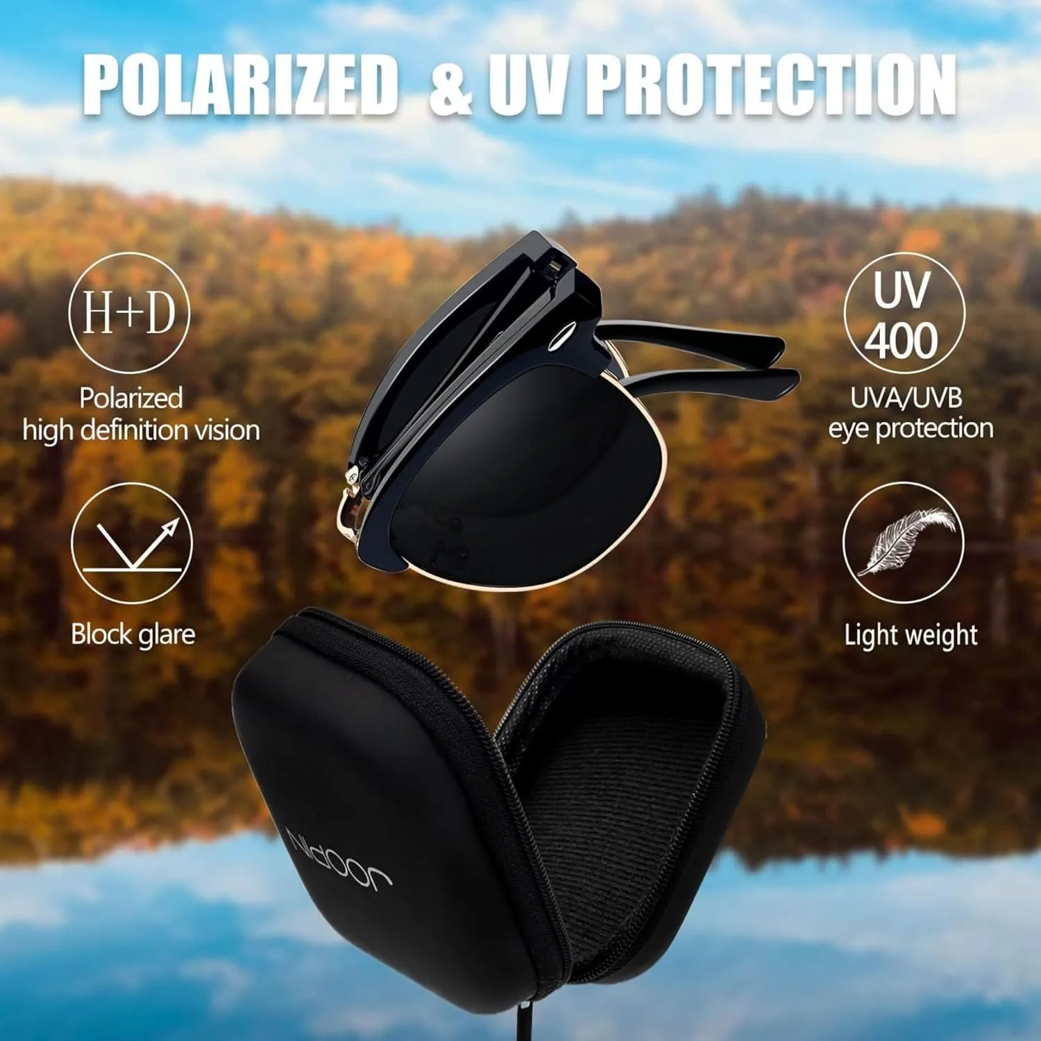 polarized semi rimless sunglasses 4