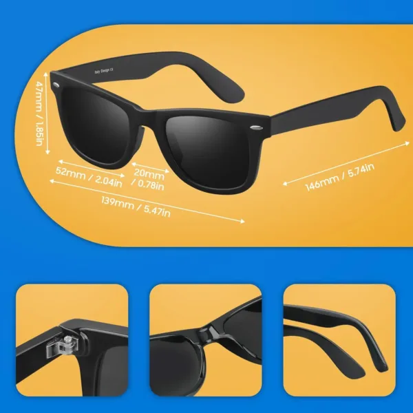 polarized sunglasses mens retro 5