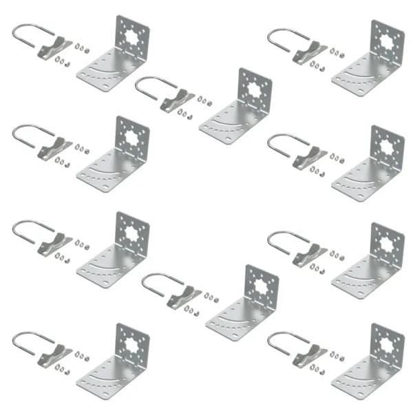 pole mount bracket wall 2