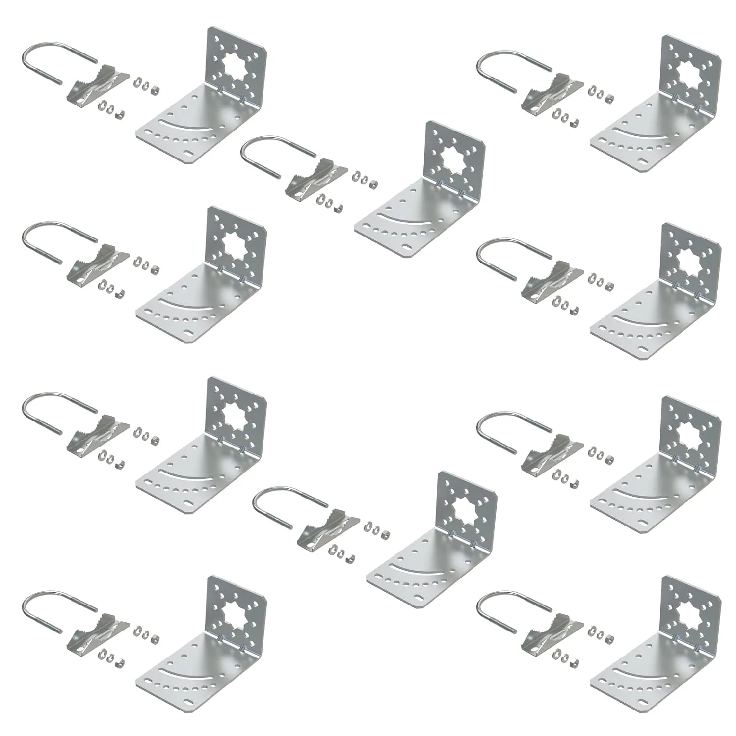 pole mount bracket wall 2