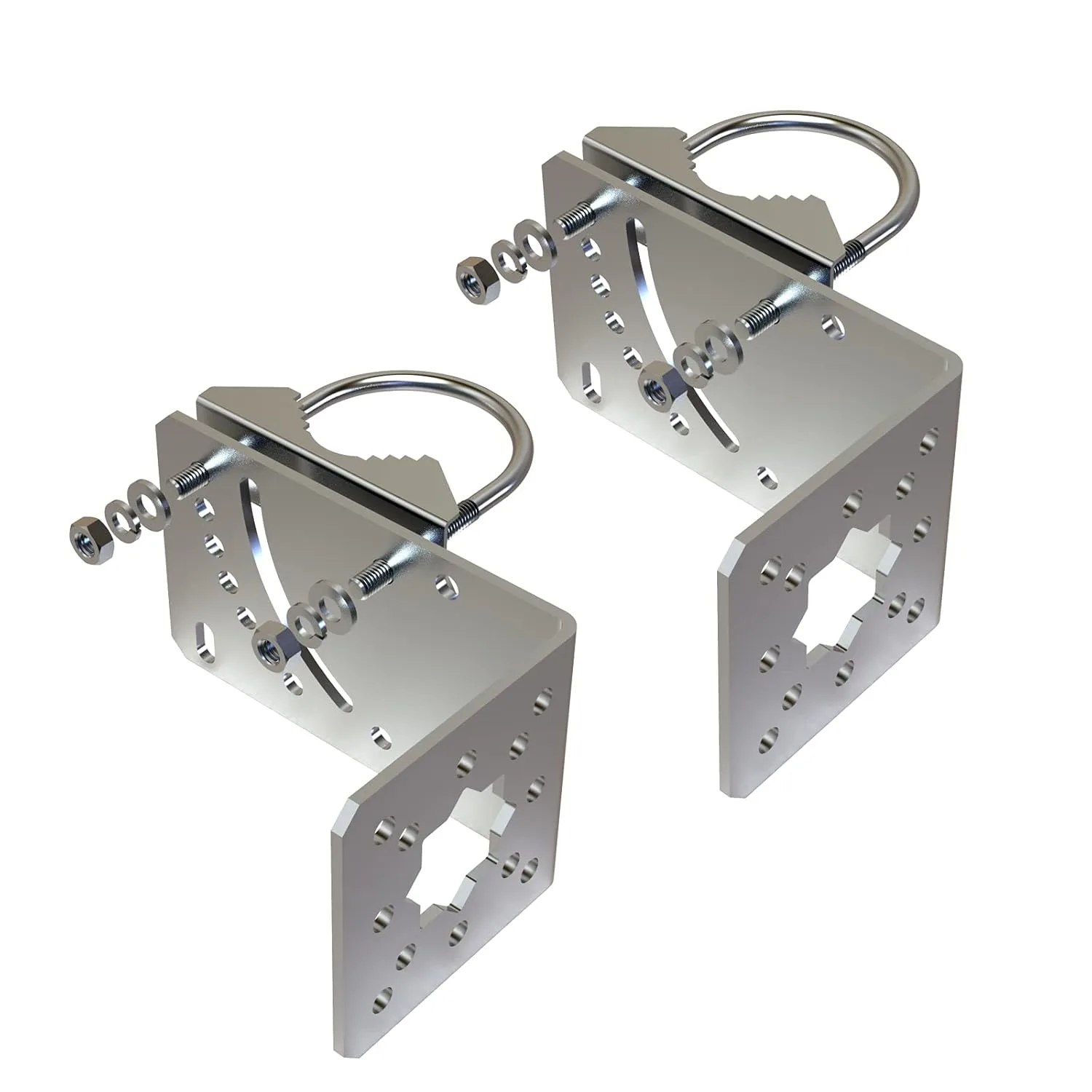 pole mount bracket wall 6