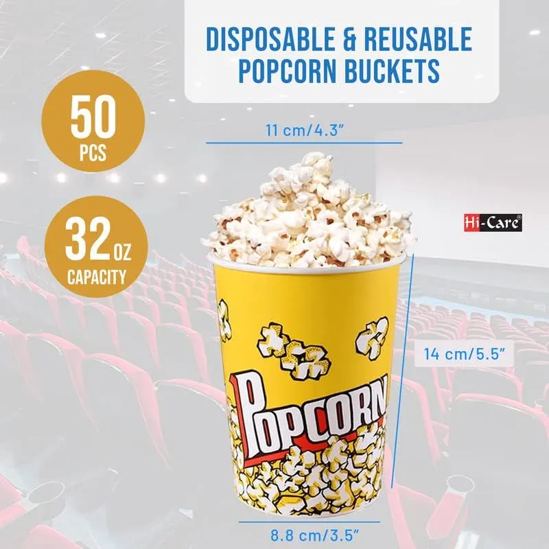 popcorn cups disposable 2