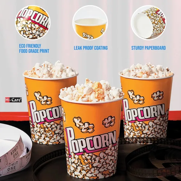 popcorn cups disposable 3