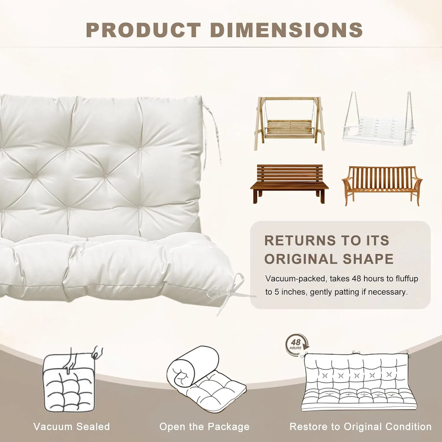 porch swing cushion 6