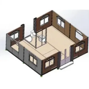 portable container house 7