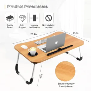 portable folding bed table 2