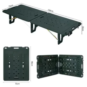 portable folding camping bed 2