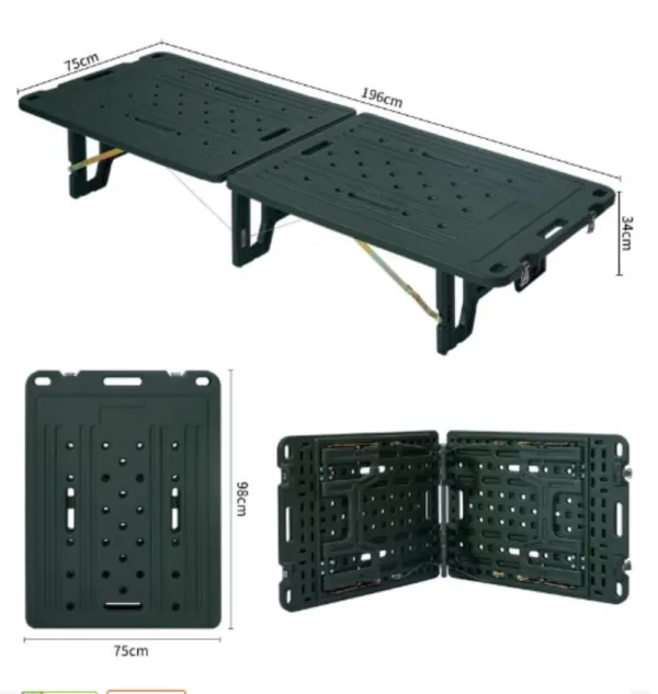 portable folding camping bed 2