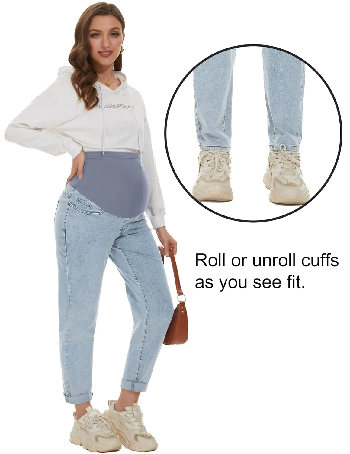 poshglam maternity jeans 3