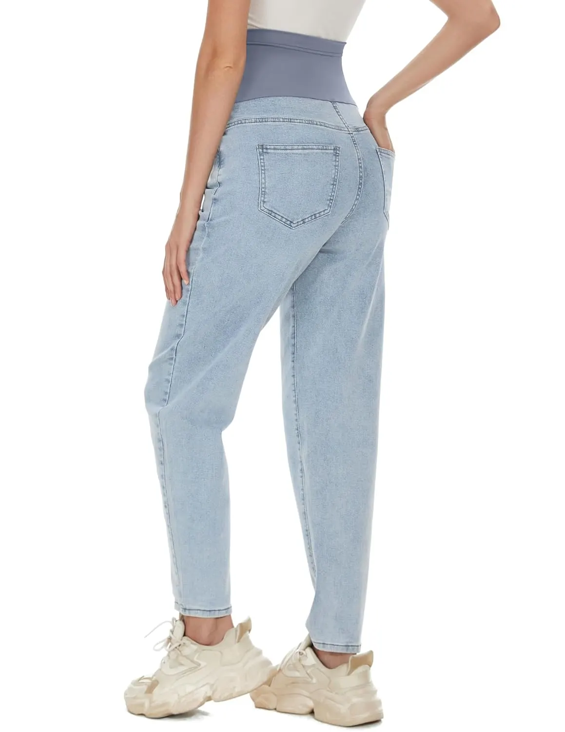 poshglam maternity jeans 5