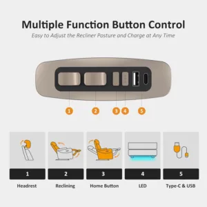 power loveseat recliner 6