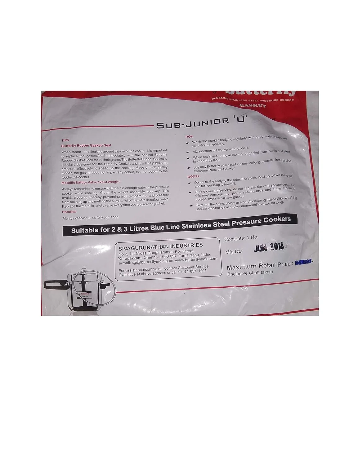 pressure cooker gasket 3