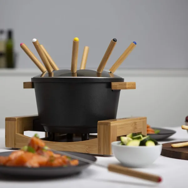 princess black fondue set 3