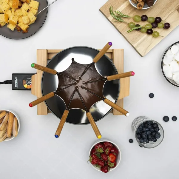 princess black fondue set 5