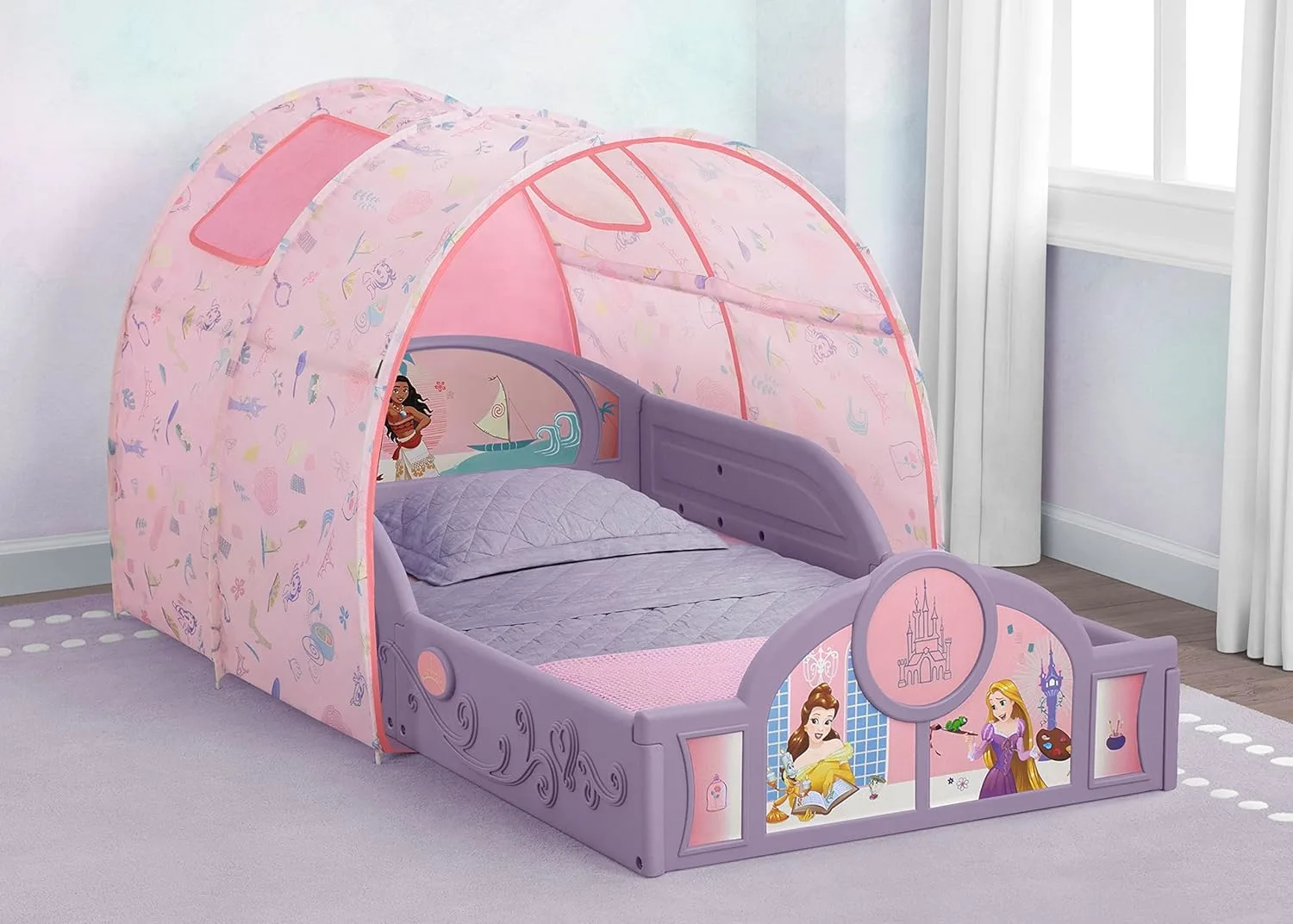 princess toddler bed tent 2
